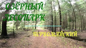 Озёрный лесопарк Первомайская прогулка Балашиха