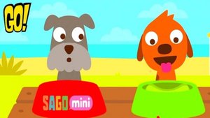 Sago Mini Детский сад для песиков Детская развивающая игра Мультфильм на Русском Языке