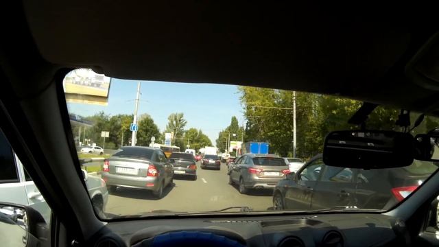 Движение по городу с комментариями (продолжение) смотреть онлайн