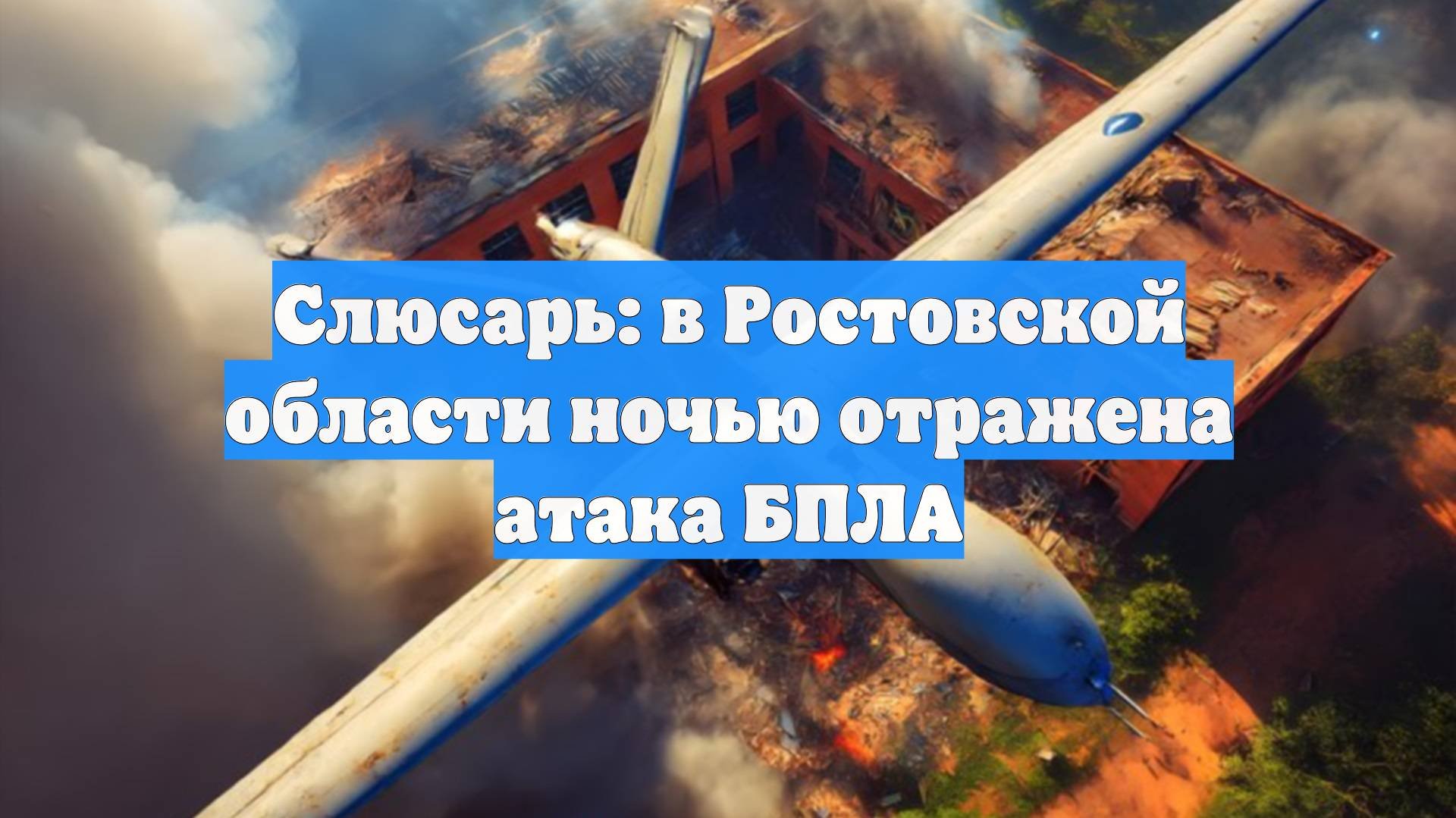 Слюсарь: в Ростовской области ночью отражена атака БПЛА