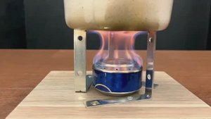 Мобильный костёр, находка для рыбака