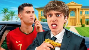 Стал ТЕЛОХРАНИТЕЛЕМ РОНАЛДУ !