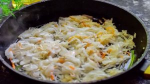 Гречка с квашеной капустой