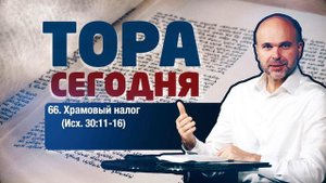 Тора сегодня 066: Храмовый налог (Исход 30:11-16) | лекция | Виталий Олийник