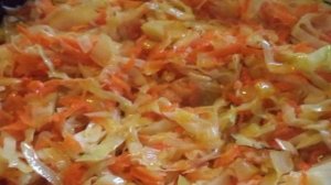 Гречка с капустой