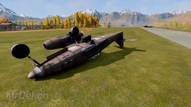 Airplane Crashes  Runway Collisions 9 - BeamNG Drive