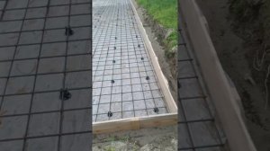 ❗✅ Садовое товарищество Генетик❗Монолитная плита 22,9х11,2 = 256,48 кв. Высота 300мм.