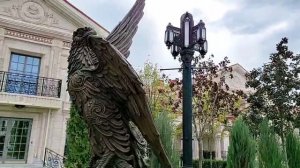 Фонтан "Орёл" в Новом Херсонесе.