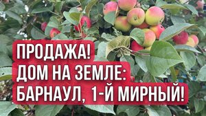Дом на земле г. Барнаул, 1-й Мирный