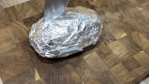 Крошка-картошка с ветчиной и сыром