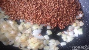 Гречка с картофелем и специями