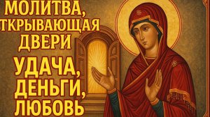Молитва открывающая двери. УДАЧА, ДЕНЬГИ, ЛЮБОВЬ