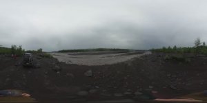 Камчатка/Брод река Студеная/Паводок/ 360