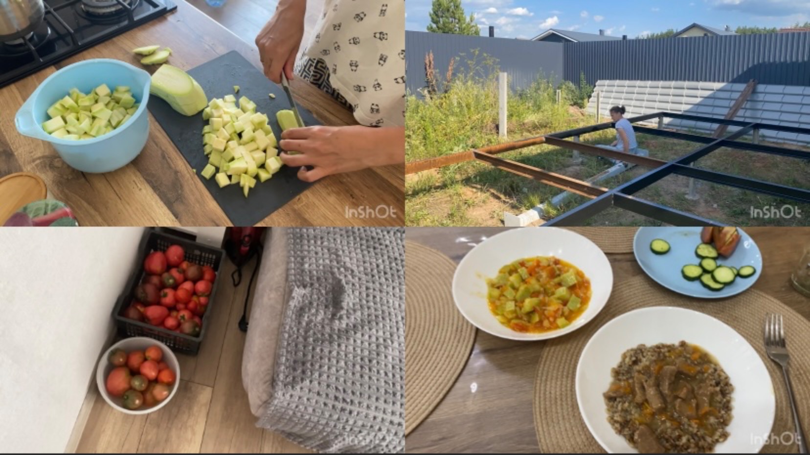 ПОСЛЕДНИЙ УКРОП// КАБАЧКИ НА ЗИМУ// РАБОТА НА УЧАСТКЕ// ВКУСНЫЙ ГУЛЯШ С ГРЕЧКОЙ смотреть онлайн