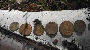 Коп монет.30-40 годы прошлого века.