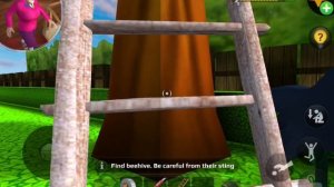 проходим страшную учительницу,уровень пчёлы/осы🐝