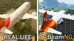 Авиакатастрофы на реальных событиях #4 | BeamNG.Drive