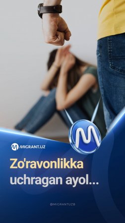 Zo'ravonlikka uchragan ayol...