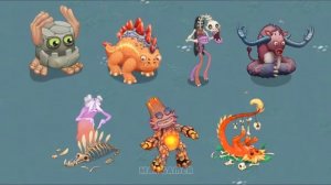 Bone Island But Every Monster Zoomed ~ My Singing Monsters