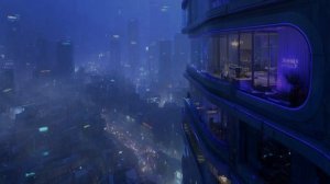 L.A 2099  ｜   Dystopian Sci-Fi Soundscape ｜  Blade Runner Inspired Ambience for Focus, Sleep