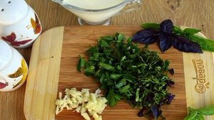 Холодный суп из кабачковой икры