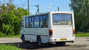 Автобус ПАЗ-320302-08 (АО 369 22). Покатушки по Новоалтайску.