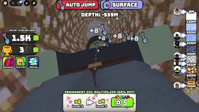 играем в копать + 1 каждый прыжок смотреть онлайн