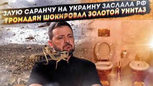 Россию обвинили в саранче на Украине! Людям показали золотой унитаз соратника Зеленского!