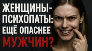 ЖЕНЩИНЫ-ПСИХОПАТЫ: ЕЩЁ ОПАСНЕЕ МУЖЧИН?