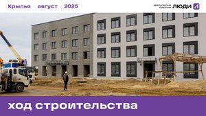 ЖК «Крылья», ход строительства август 2025