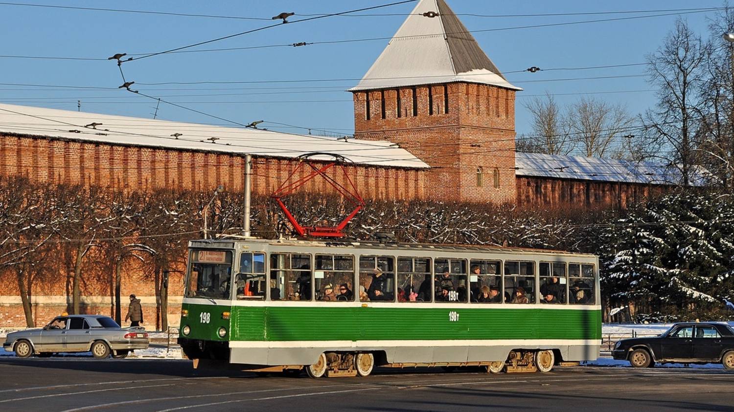 Прогулка по Смоленску на трамвае.