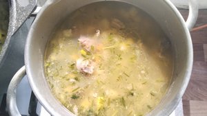 Суп с фасолью и кабачками. Закуска из кабачков на зиму.