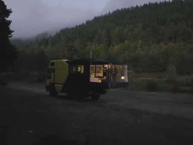 Автодом и дом на колесах Maniac обзор путешествие на машине смотреть онлайн