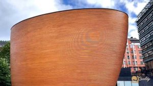 Финляндия, Хельсинки, часовня тишины Камппи