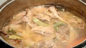 Холодец из домашней курицы