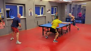 Карпович/Вольская (897) - Шмидт/Гуреев (1025) 31.07.25 Парный РАНДОМ настольный теннис