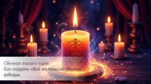 Как создать свой маленький свечной заводик