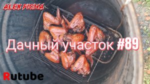Дачный участок #89 Коптим куриные крылья