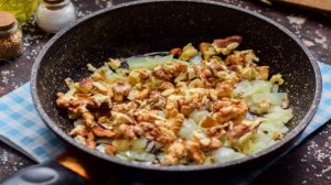 Гречка с орехами