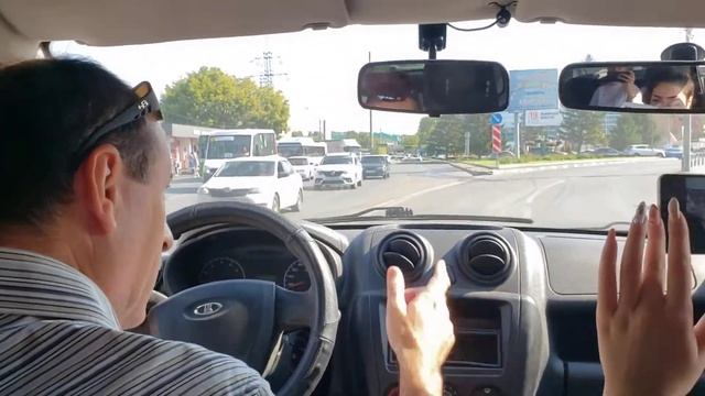 Проезд перекрестка с круговым движением смотреть онлайн