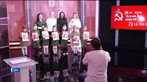 В студии телеканала "Башкортостан 24" прошли съемки финала народного марафона "Песни Победы"