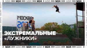 В "Лужниках" открыт крупнейший в России экстрим-парк - Москва 24