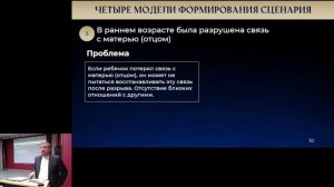 Открытая лекция "Трансактный анализ. Сценарии жизни людей" Даценко С.В.