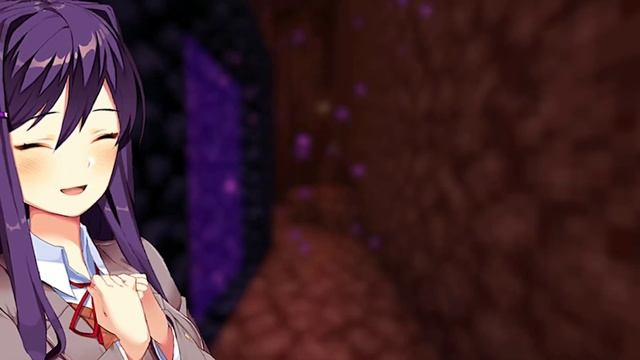 Литературный Клуб Моника в Майнкрафте 3