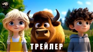 Трейлер - Беловежская пуща. Зубр Бублик и большой побег 2025