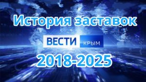 История заставок программы «Вести Крым» (к 7-летию «Вести Крым»)