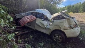 Десятилетняя девочка погибла при опрокидывании минивэна на трассе «Байкал»