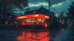 ’90s Lofi in the Rain 📼🌧️