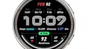 Обзор обновления 6.2.6.3 (Amazfit Active 2)