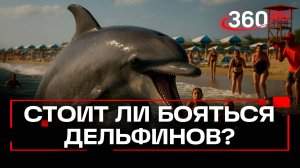 Озабоченные дельфины стали нападать на людей - предупреждают спасатели в Анапе